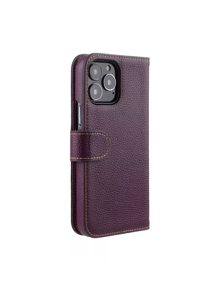 Кожаный чехол книжка Wallet Book Type для iPhone 15 Pro Max Melkco купить  по цене 2 909 ₽ в интернет-магазине Wildberries | 192062813