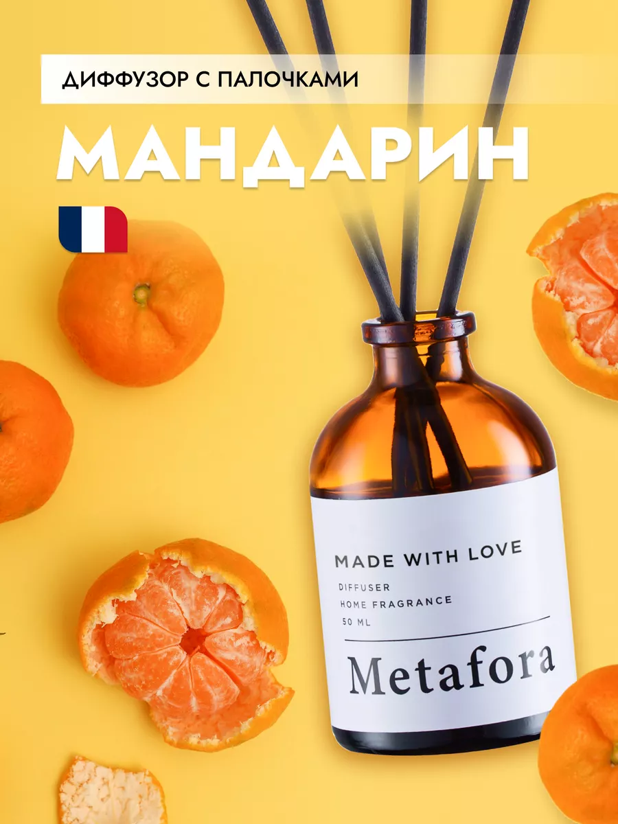 Ароматизатор для дома диффузор ароматический на подарок Metafora Lab купить  по цене 242 ₽ в интернет-магазине Wildberries | 192076755