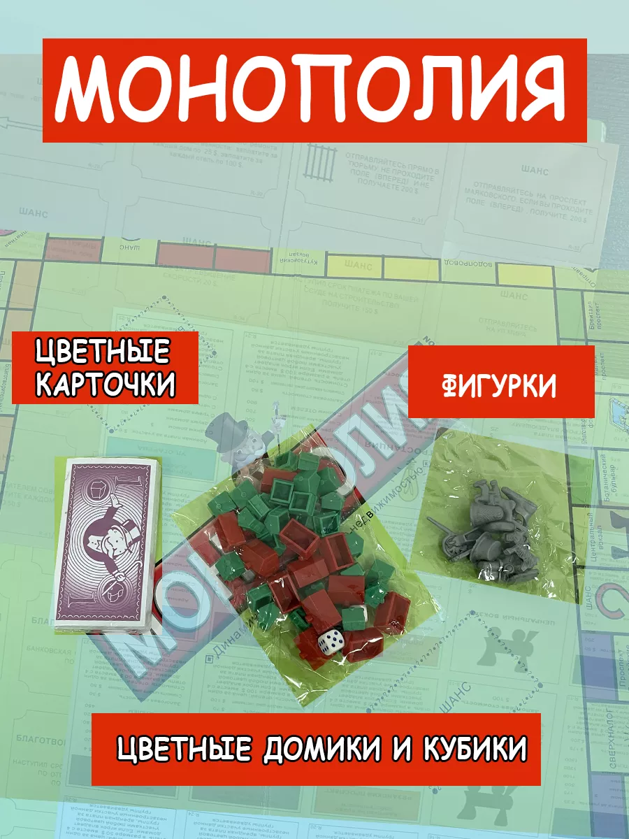 Монополия игра настольная для детей и всей семьи MONOPOLY купить по цене  623 ₽ в интернет-магазине Wildberries | 192279717