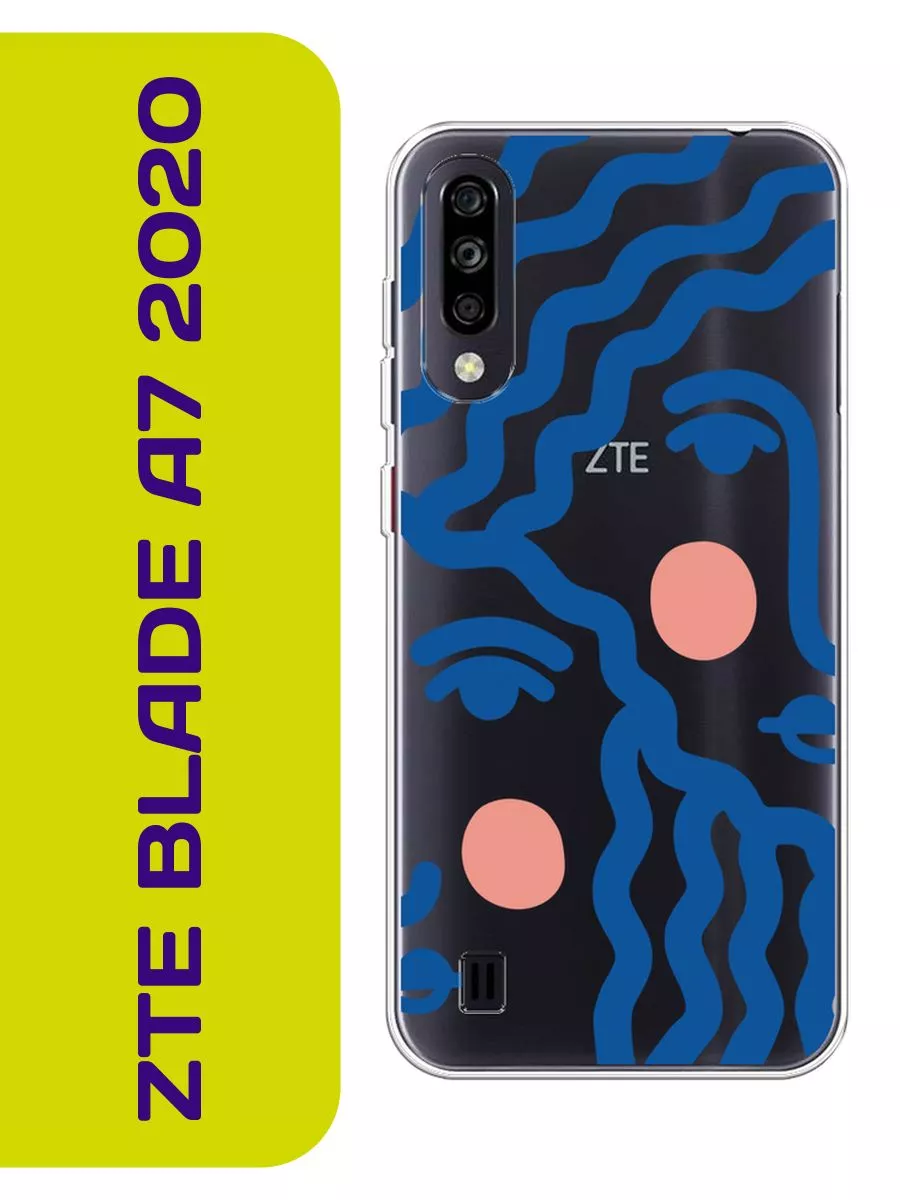 Чехол на Blade A7 2020 с принтом ZTE купить по цене 339 ₽ в  интернет-магазине Wildberries | 192466134