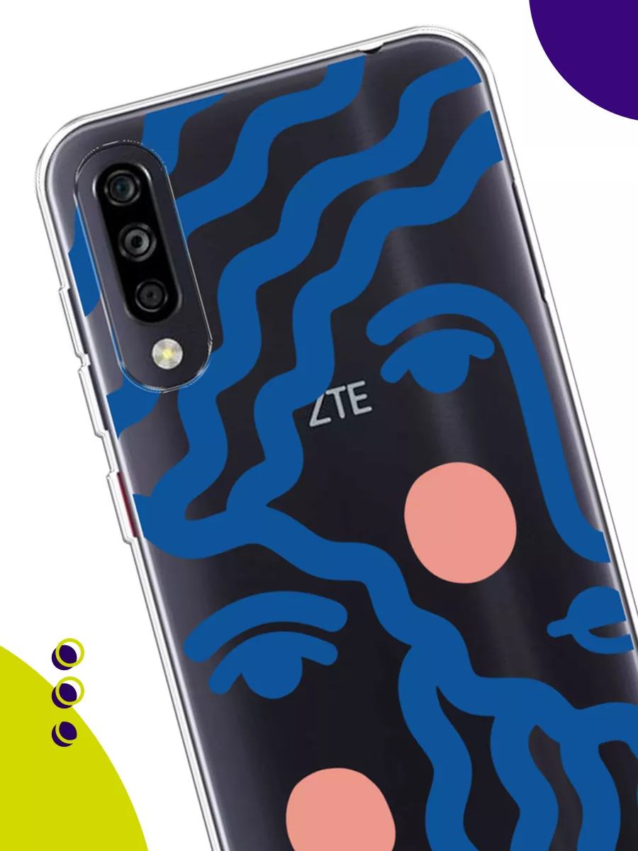 ZTE Чехол на ZTE Blade A7 2020 с принтом