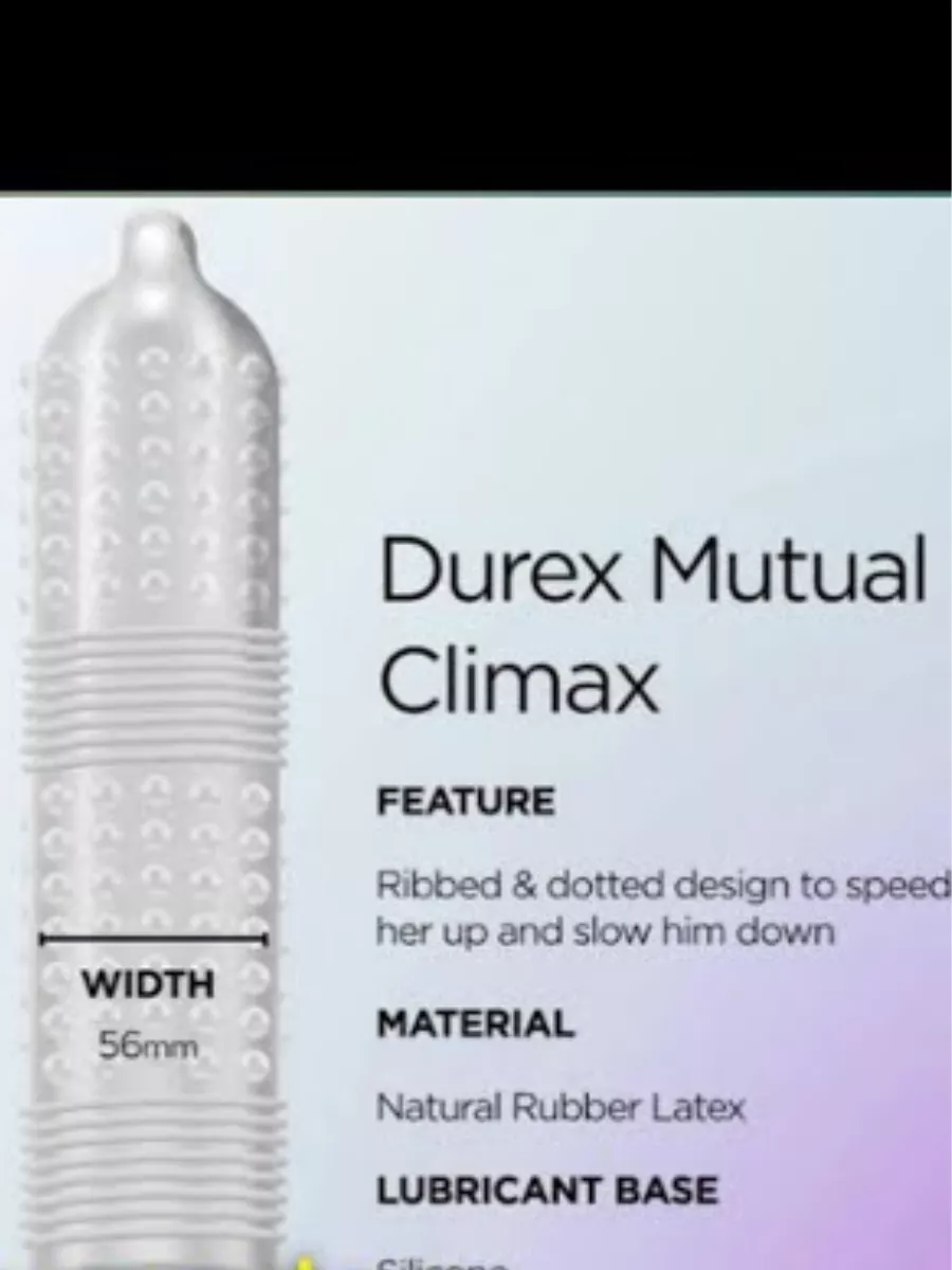 Durex Презервативы Дюрекс Mutual ClimaX 36 штук