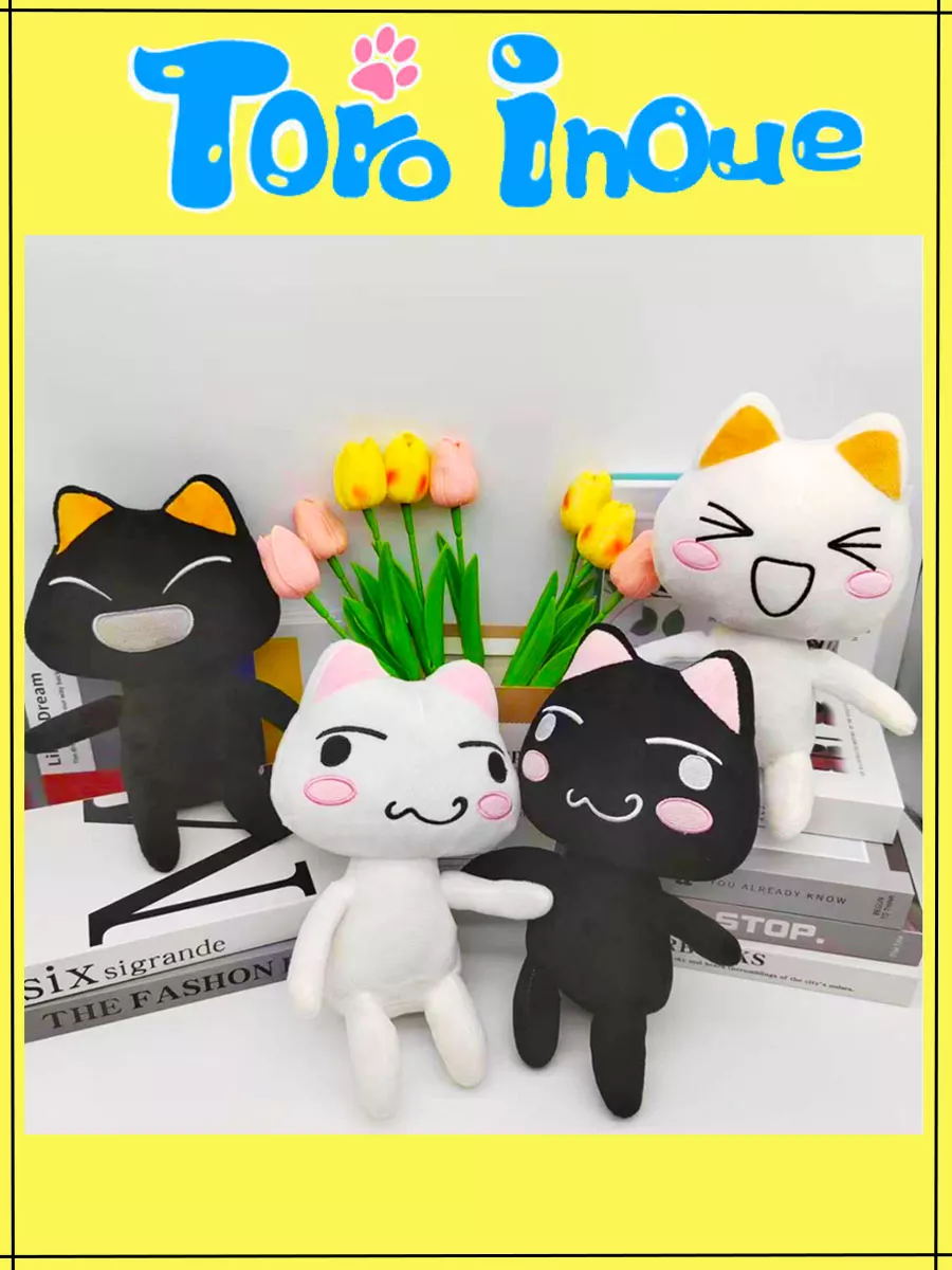 Игрушка Toro cat Kuro cat Торо кот Торо Иноуэ Metoo купить по цене 266 400  сум в интернет-магазине Wildberries в Узбекистане | 192800628