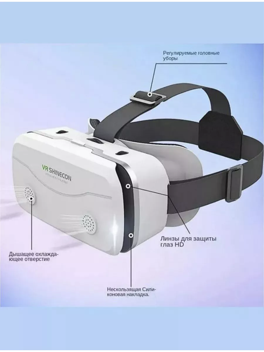 Очки виртуальной-реальности VR SHINECON SC-G15 KIZELE купить по цене 284  600 сум в интернет-магазине Wildberries в Узбекистане | 192922561