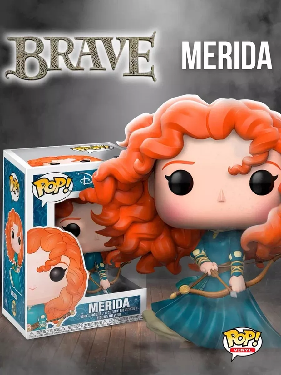 Фигурка POP Храбрая Сердцем Мерида (Repli) + протектор Funko купить по цене  1 722 ₽ в интернет-магазине Wildberries | 192952545