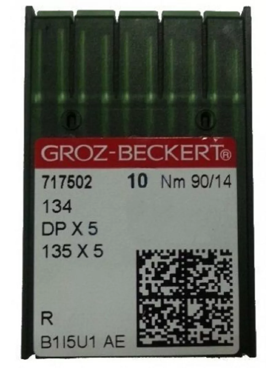 Groz-beckert Иглы для прямострочных швейных машин DPx5 № 90 14