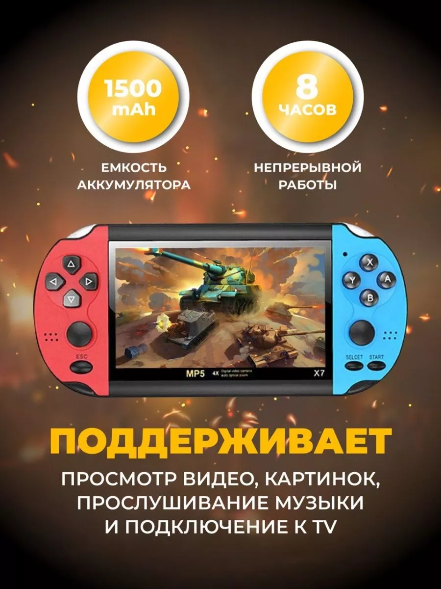 Игровая приставка портативная консоль