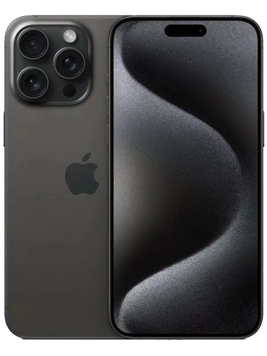 Apple Cмартфон iPhone 15 Pro 128 ГБ Черный Black esim