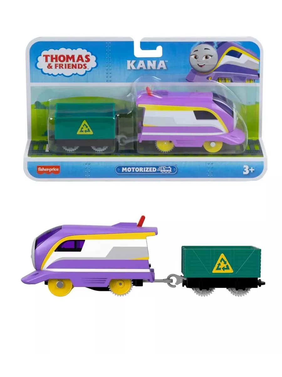 Thomas & Friends Kana Паровозик Кана Fisher-Price купить по цене 1 758 ₽ в  интернет-магазине Wildberries | 194461648