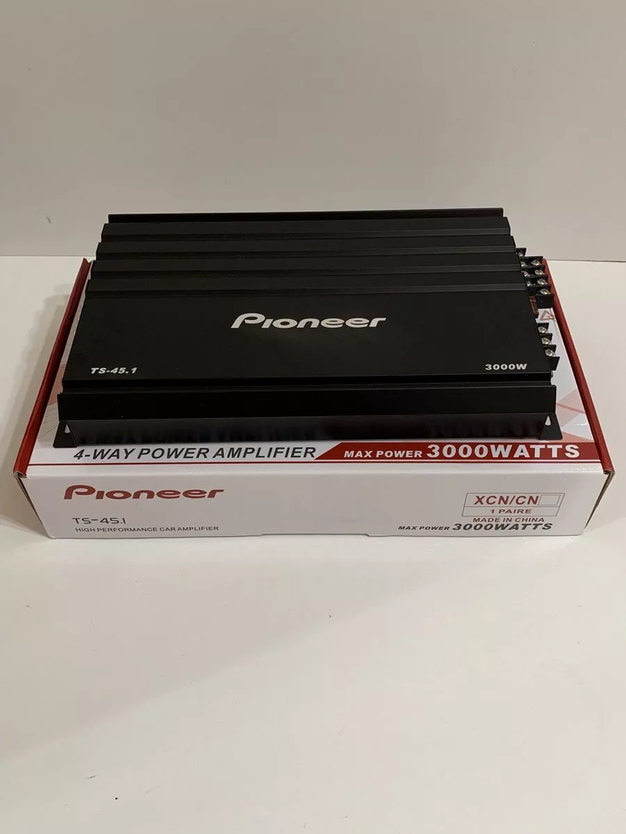 Автомобильный усилитель для колонок, сабвуфера, 3000W Pioneer купить по  цене 2 483 ₽ в интернет-магазине Wildberries | 194541077