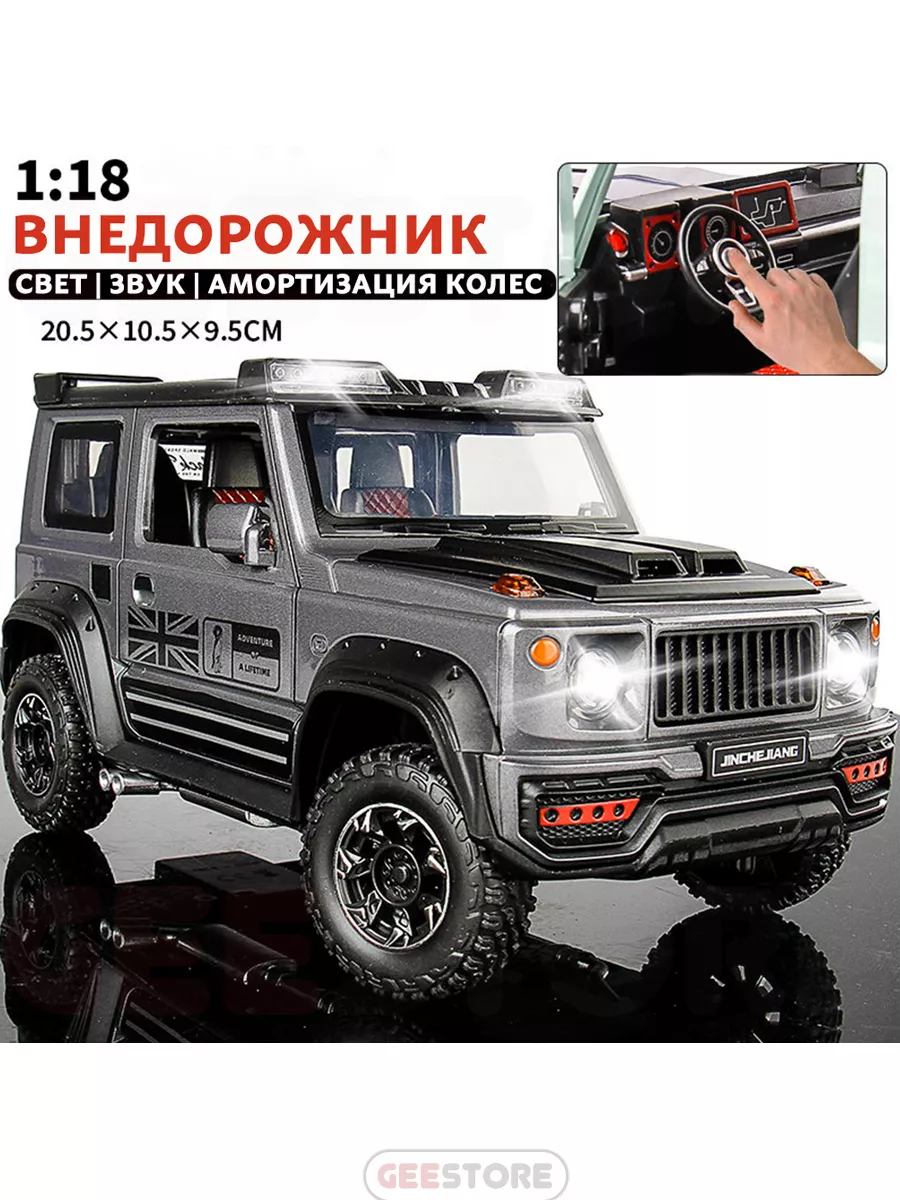 Детская машинка Suzuki Jimny IV (21 см) Мини Авто купить по цене 391 000  сум в интернет-магазине Wildberries в Узбекистане | 194988186