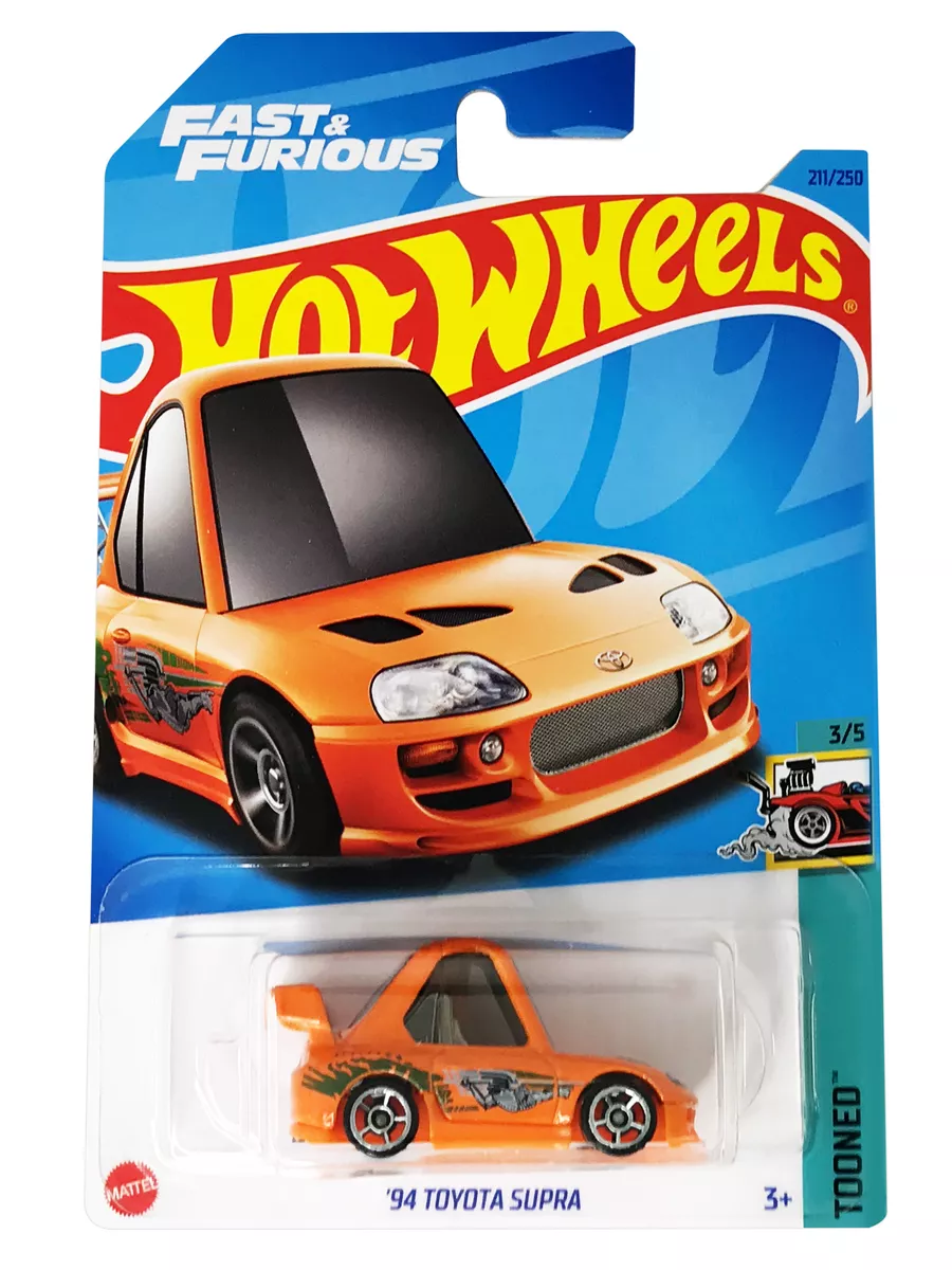 Машинка игрушка коллекционная Toyota Supra Форсаж Hot Wheels купить по цене  23,44 р. в интернет-магазине Wildberries в Беларуси | 195879651