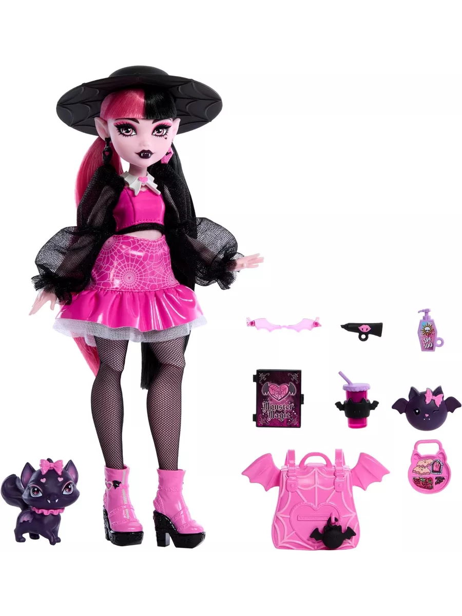 Дракулаура базовая Draculaura Monster High купить по цене 1 385 000 сум в  интернет-магазине Wildberries в Узбекистане | 196382386