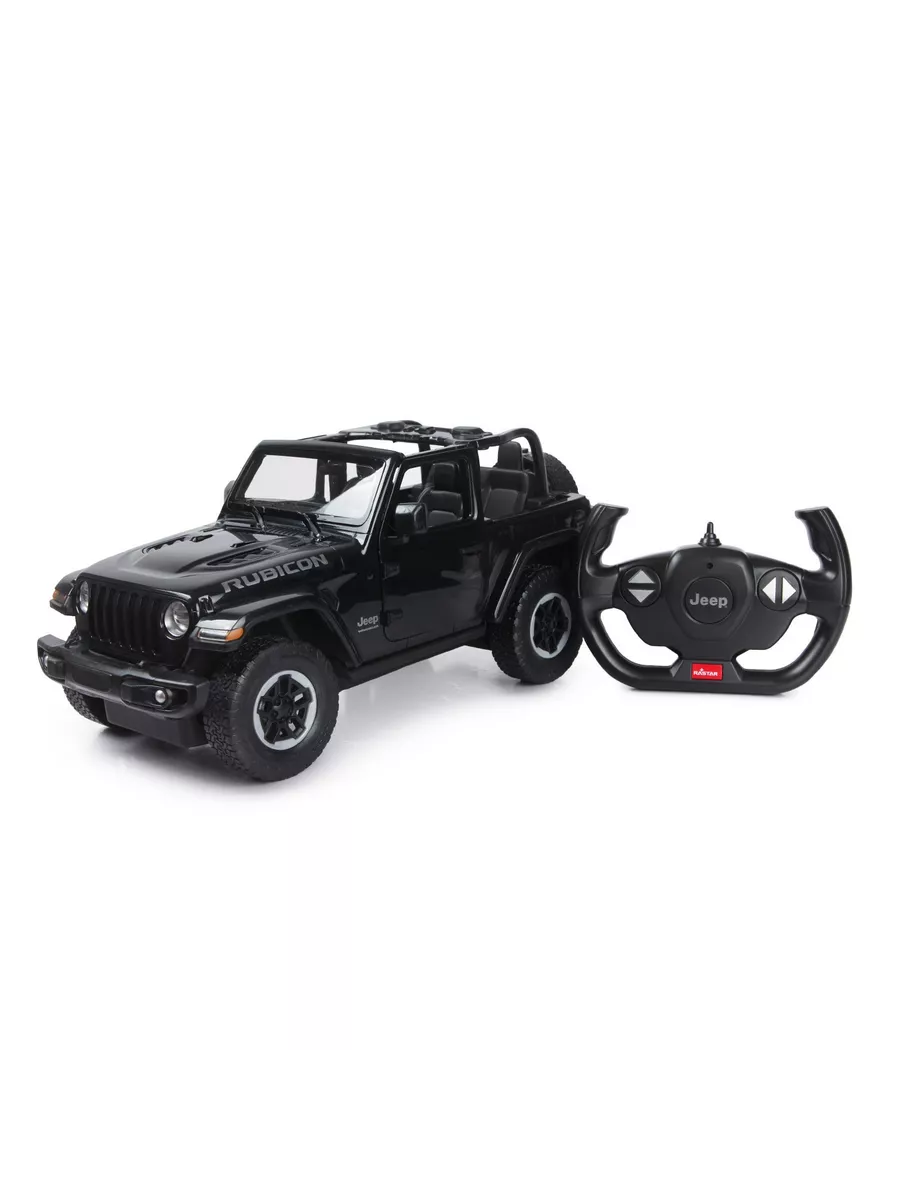 Rastar Машина РУ 1 14 Jeep Wrangler JL Черная 79400