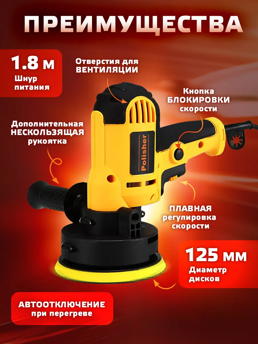 Classmark Полировальная машинка электрическая 700 Вт