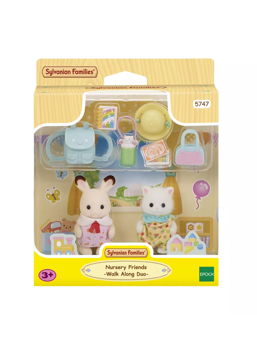 Малыши на прогулке Sylvanian Families купить в интернет-магазине  Wildberries | 197083176