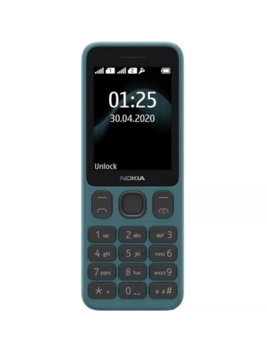 Телефон кнопочный мобильный 125 Dual SIM сотовый Nokia купить по цене  140,76 р. в интернет-магазине Wildberries в Беларуси | 197092324