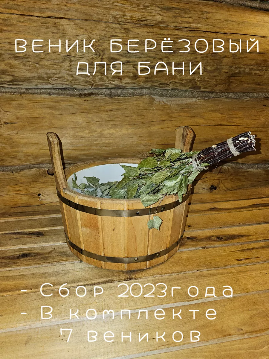 Веник для бани и сауны Березовый 8 штук KaShop купить по цене 627 ₽ в  интернет-магазине Wildberries | 197534218