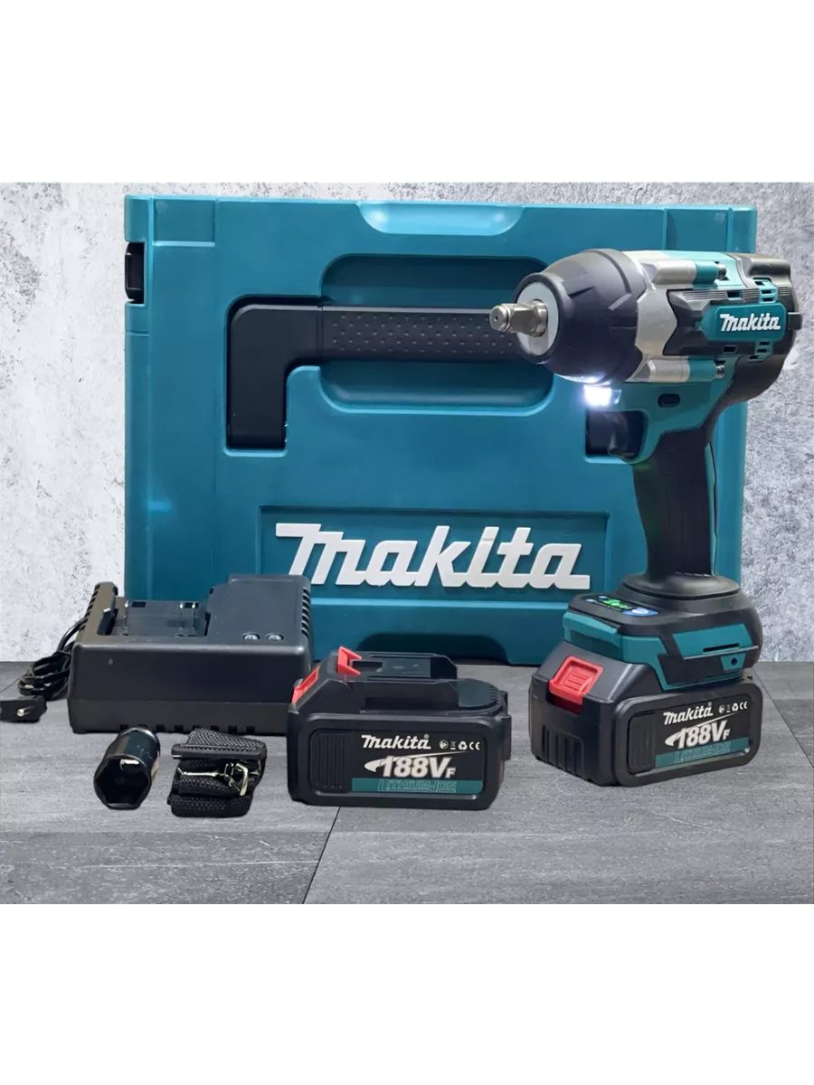 Гайковерт Аккумуляторный для Грузовых авто Makita купить по цене 6 825 ₽ в  интернет-магазине Wildberries | 197898546