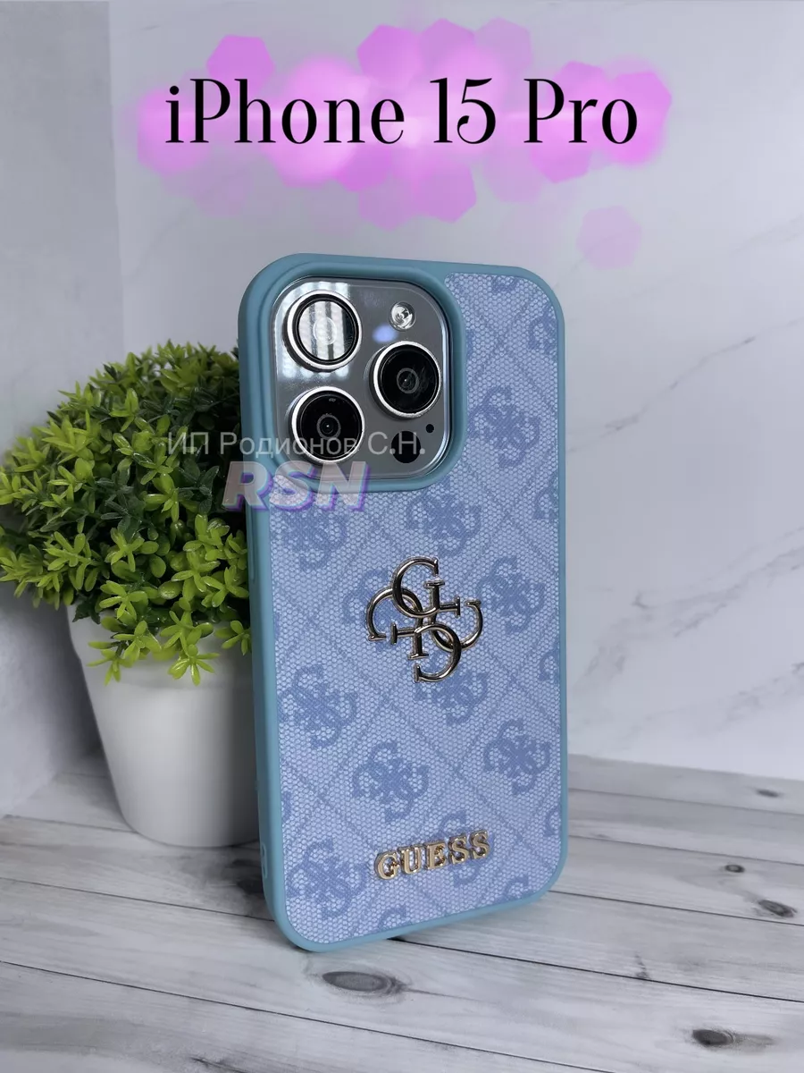 Чехол на iPhone 15 pro SWAROVSKI GUESS RSN купить по цене 550 ₽ в  интернет-магазине Wildberries | 197931100