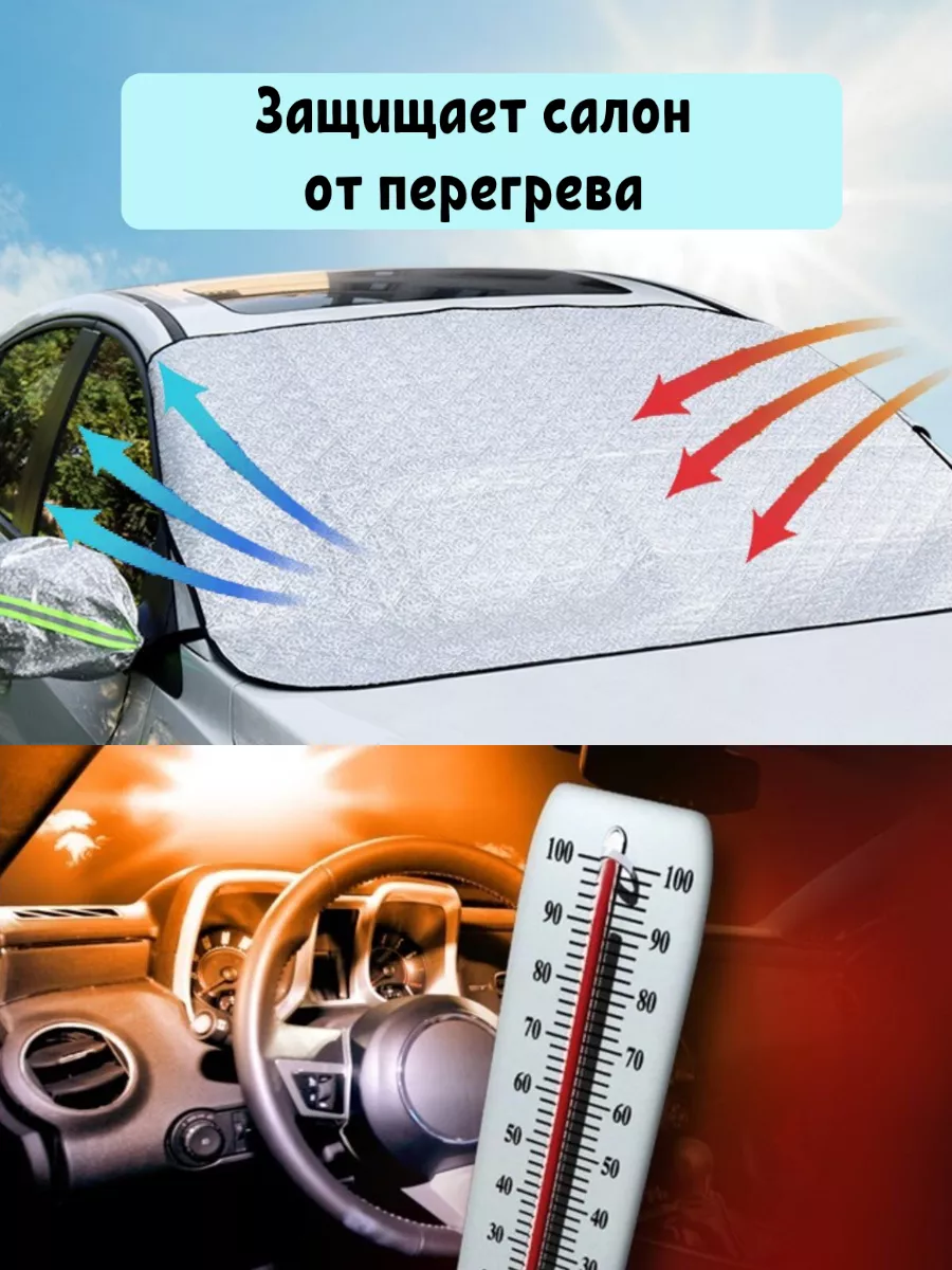 Накидка от солнца на лобовое стекло на машину Авто-Элита купить по цене 1  176 ₽ в интернет-магазине Wildberries | 197931757