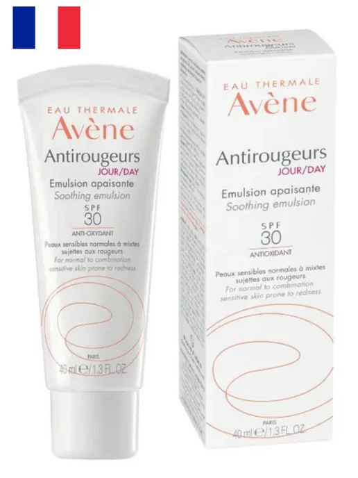 AVENE Антиружер эмульсия дневная увлажняющая spf30 40 мл