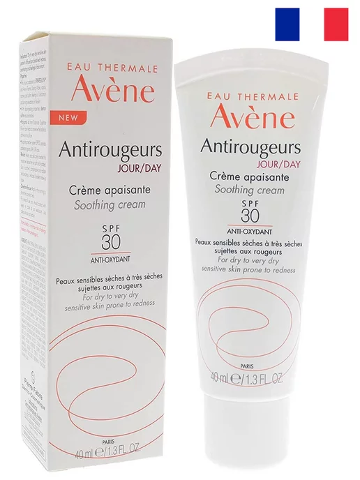 AVENE Антиружер Крем дневной увлажняющий SPF30 40мл