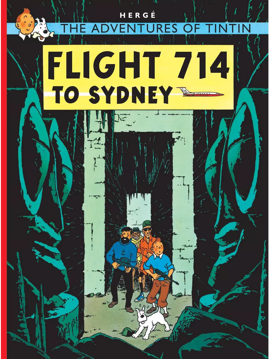 Farshore Flight 714 to Sydney | Herge | Книга на Английском | Эрже