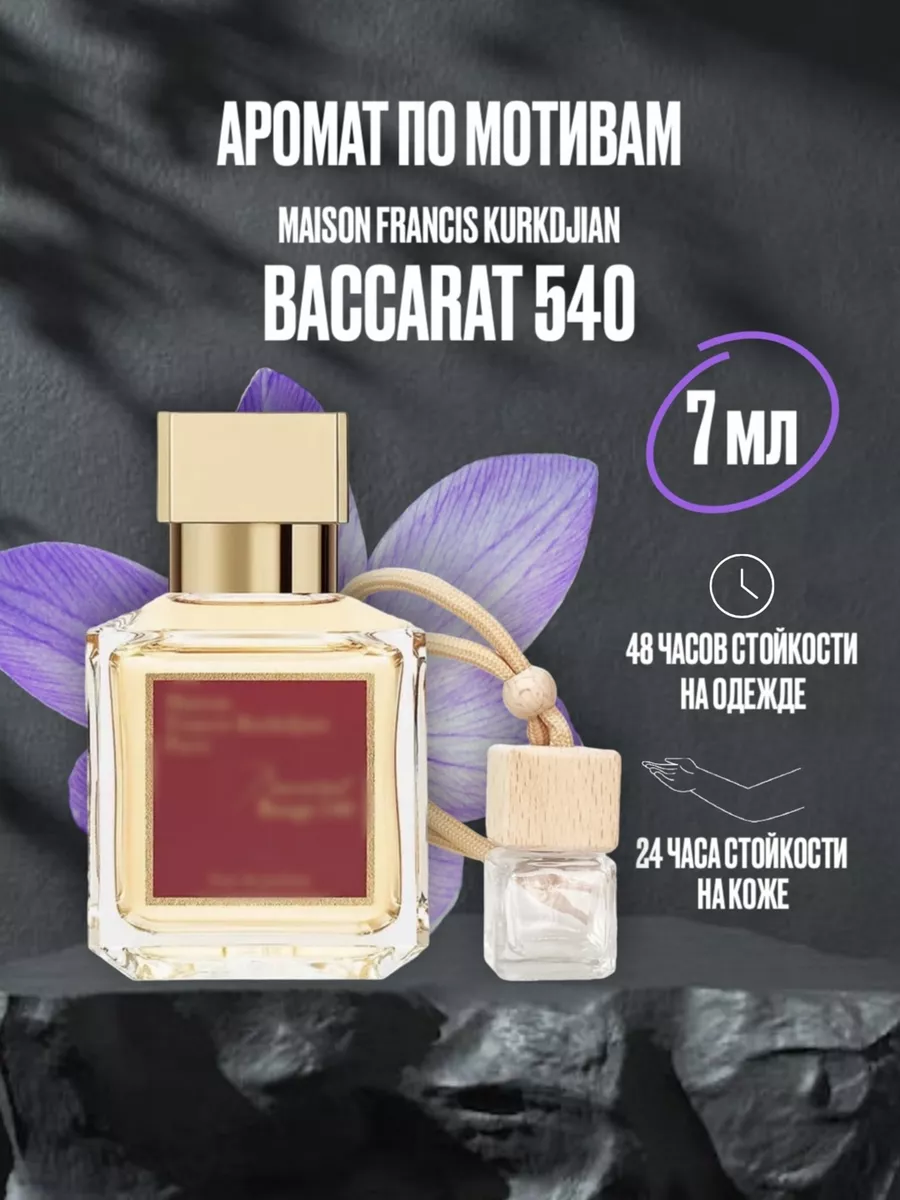 Ароматизатор для машины Baccarat Rouge 540