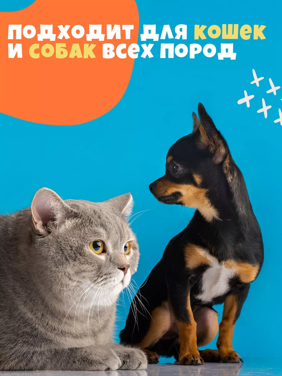 Шампунь от блох для кошек и собак 