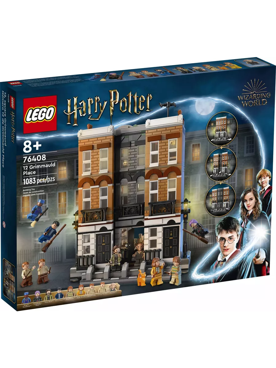 LEGO Harry Potter 76408 Площадь Гриммо, дом 12 LЕGО купить по цене 23 131 ₽  в интернет-магазине Wildberries | 199551025