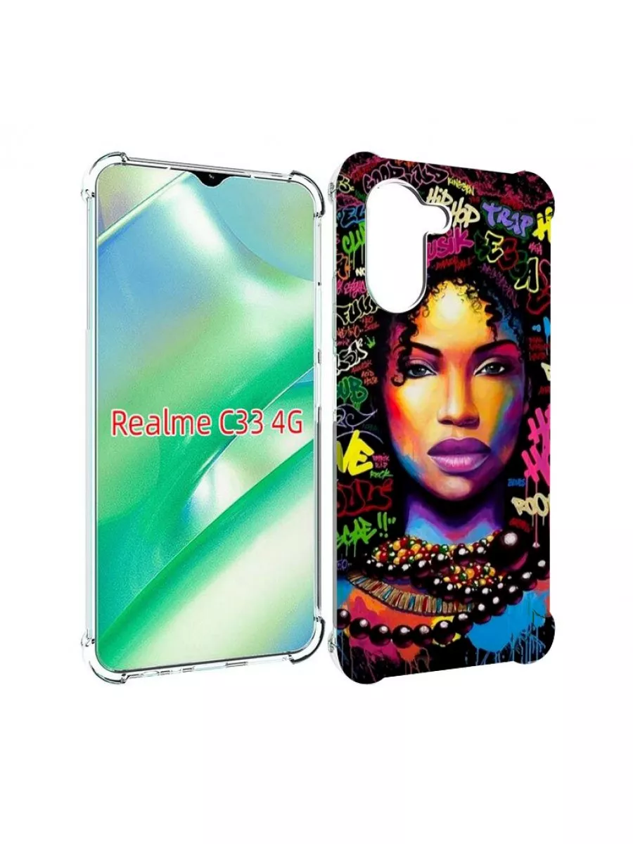 Чехол девушка-в-граффити женский Realme C33 4G MyPads купить по цене 16,18  р. в интернет-магазине Wildberries в Беларуси | 200074672