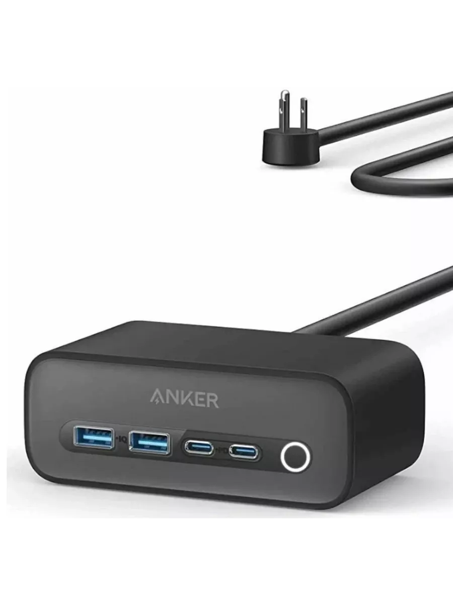 Зарядное устройство для телефона 7-in-1, 3 AC, 2 USB-A ANKER купить по цене  4 951 ₽ в интернет-магазине Wildberries | 200153323