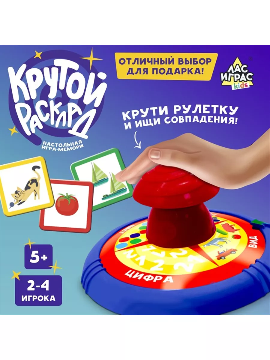 Настольные игры для всех Настольная игра-мемо 