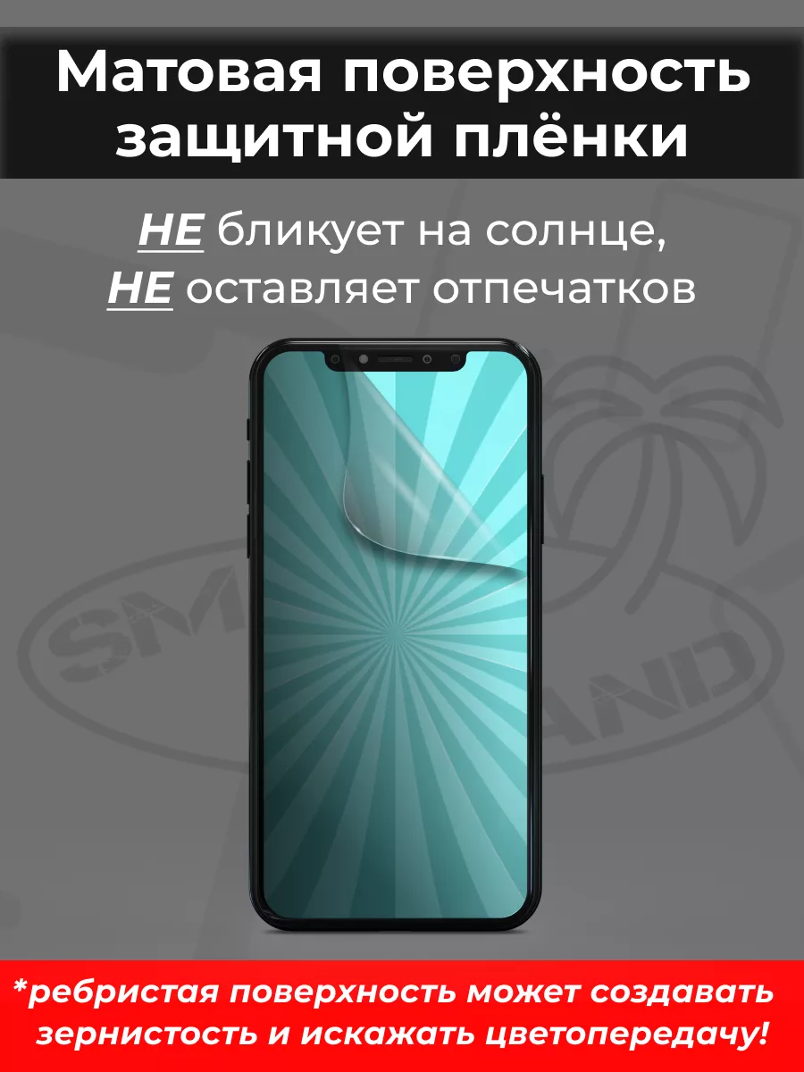 SMART iSLAND Гидрогелевая защитная плёнка для iPhone 13