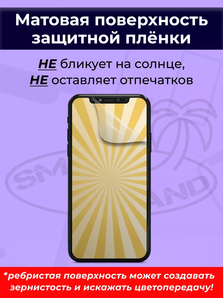 SMART iSLAND Гидрогелевая защитная плёнка для iPhone 7 Plus