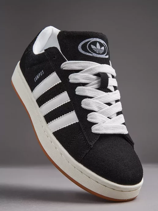 Adidas campus white on sale black