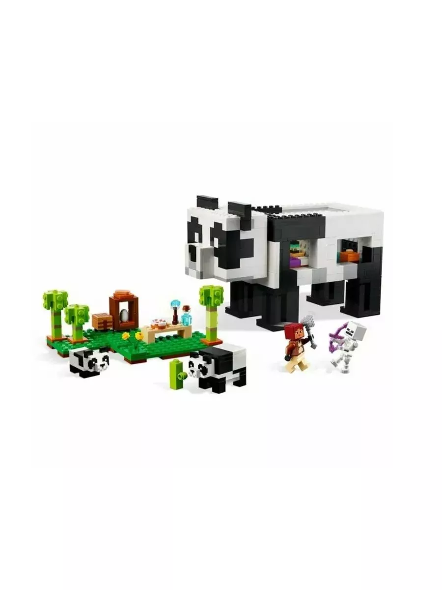 Конструктор LEGO Minecraft 21245 Дом Панды, 553 дет Майнкрафт купить по  цене 1 934 ₽ в интернет-магазине Wildberries | 201353724