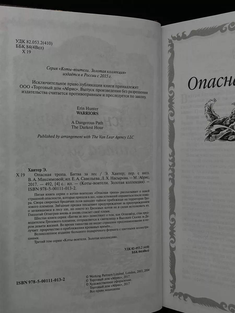 Абрис Опасная тропа. Битва за лес