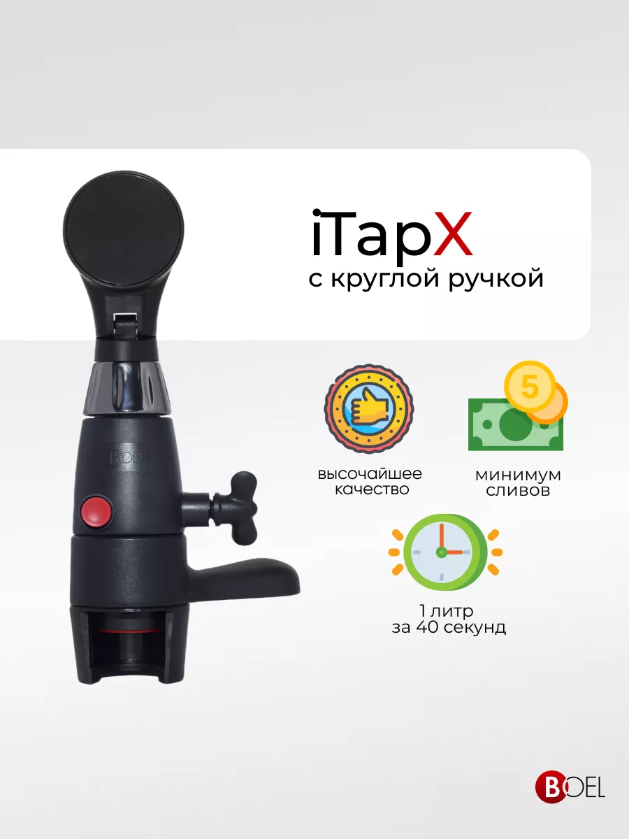 Пеногаситель для розлива пива iTapX с круглой ручкой, 5 шт Boel купить по  цене 454,13 р. в интернет-магазине Wildberries в Беларуси | 201677447