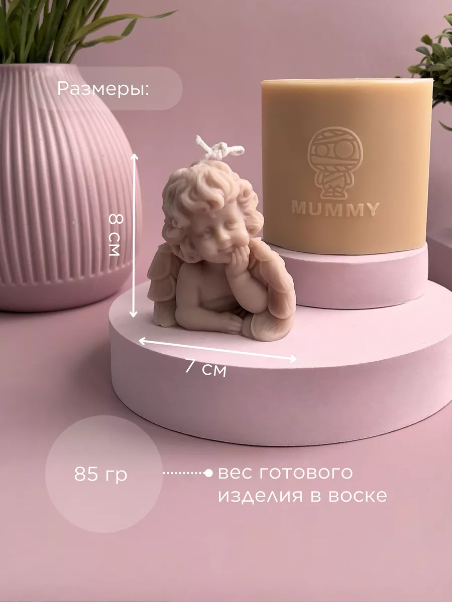 Силиконовая форма Маленький Ангел Mummy купить по цене 1 354 ₽ в  интернет-магазине Wildberries | 202138946