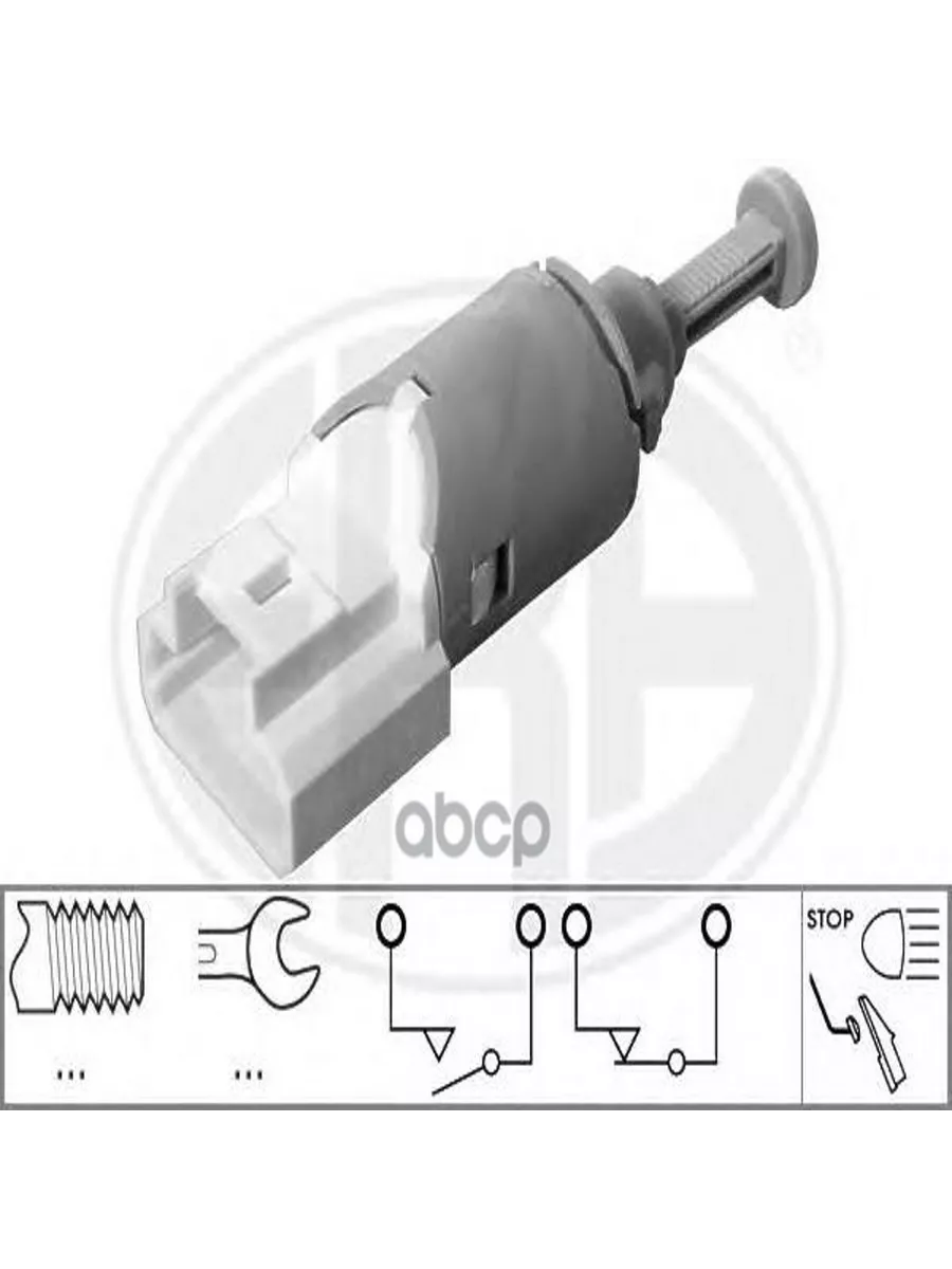 ERA Датчик включения стоп-сигнала RENAULT Clio III Logan Sande