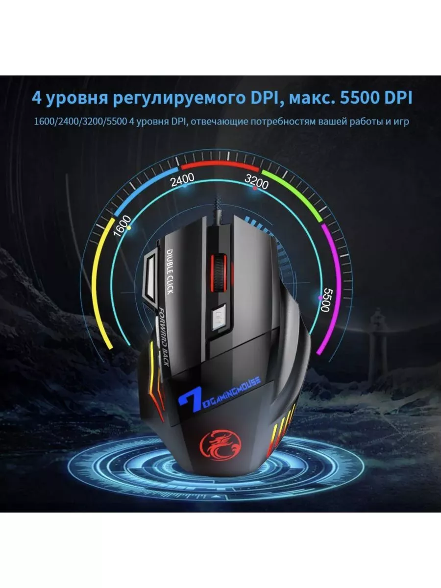 Razer Мышь игровая компьютерная X7