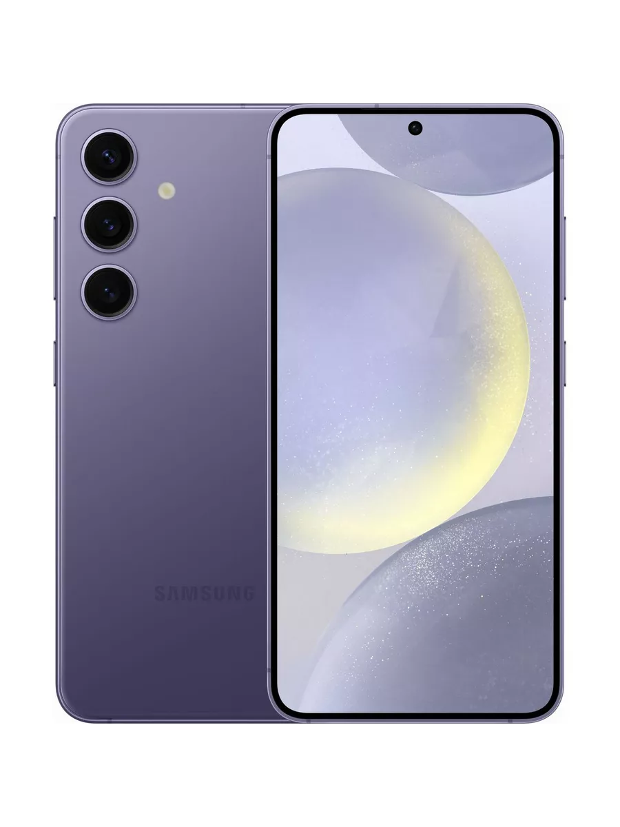 Смартфон Galaxy S24 8 128 GB Cobalt Violet Samsung купить по цене 73 164 ₽  в интернет-магазине Wildberries | 203066002