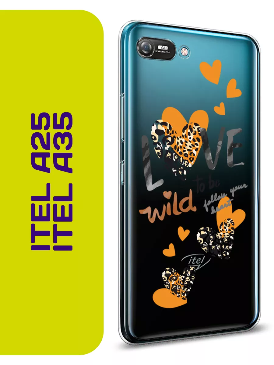 Чехол на A25 A35 с принтом ITEL купить по цене 319 ₽ в интернет-магазине  Wildberries | 203161978