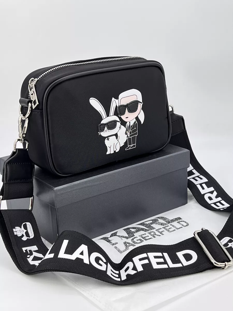 Сумка женская кросс боди через плечо реплика Karl Lagerfeld Liverpoolbags  купить по цене 3 131 ₽ в интернет-магазине Wildberries | 203617154