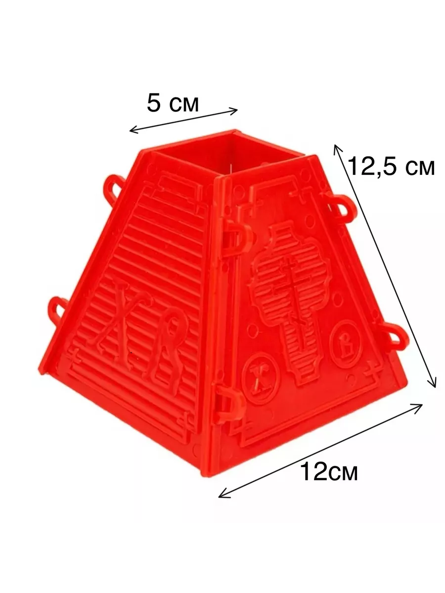 Пасочница для творожной пасхи красная на 500-750гр Пасха купить по цене 507  ₽ в интернет-магазине Wildberries | 203652828