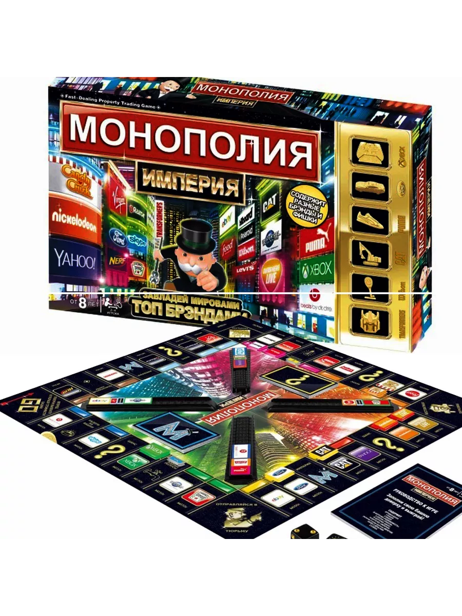 Монополия игра настольная империя детей MONOPOLY купить по цене 256 900 сум  в интернет-магазине Wildberries в Узбекистане | 203981704