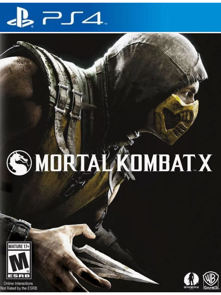 Игра Мортал Комбат 10 Игра Mortal Kombat X PS4 PS5