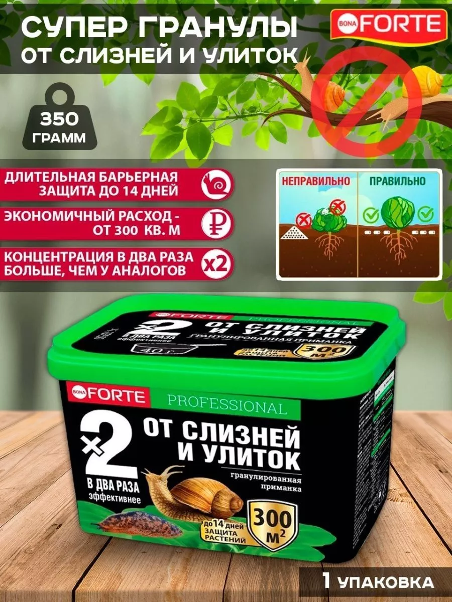 Средство в огороде, отрава, гранулы От улиток и слизней купить по цене 492  ₽ в интернет-магазине Wildberries | 204124003